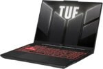 ⁦ASUS TUF A16 FA607NUG Gaming Laptop Ryzen 7 7445HS, 16GB DDR5 RAM, 512GB SSD, 16.0" WUXGA FHD+ 144Hz, NVIDIA RTX 4050 6GB DDR6 Graphic, Mecha Grey, RGB Backlit Keyboard, DOS, English Keyboard⁩ - الصورة ⁦3⁩