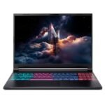 لابتوب ألعاب Acer Nitro V 16S ANV16S-71-7771، معالج Intel Core 7 240H، بطاقة RTX 5060 بذاكرة 8GB GDDR6، ذاكرة عشوائية 16GB DDR5، قرص صلب SSD بسعة 1TB، شاشة 16 بوصة WUXGA 180Hz، نظام تشغيل Windows 11، باللون الأسود NH.U24AA.003