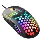 ONIKUMA CW903 ماوس ألعاب سلكي بصري USB فأرة ألعاب رياضية إلكترونية 6 مصابيح LED للتنفس بألوان RGB لأجهزة الكمبيوتر المحمول وألعاب الكمبيوتر