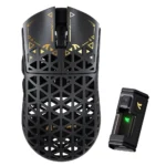 Attack Shark R5 Ultra Carbon Fiber Wireless 8K Gaming Mouse, 39g, 42K dpi, Tri-mode , Black