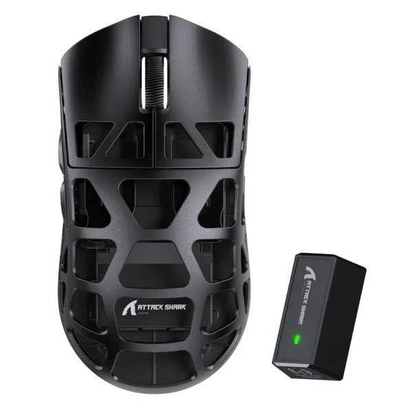 Attack Shark R3 Magnesium Alloy Gaming Mouse 8K 46g, Black