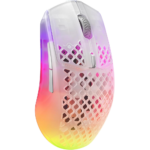 SteelSeries 62610 Aerox 3 Wireless Ghost Edition Gaming Mouse, 68g