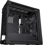⁦ASUS ProArt PA602 Walnut Wood Edition Tempered Glass Mid Tower PC Case, 3-Fans⁩ - الصورة ⁦4⁩
