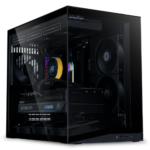 ⁦LIAN LI O11 Dynamic Mini V2 Flow PC Case – Black (5-Fans)⁩ - الصورة ⁦8⁩