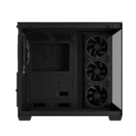 ⁦ASUS A32 PLUS ATX PC Case Dual-Chamber Chassis – Black, 4-Fans⁩ - الصورة ⁦5⁩