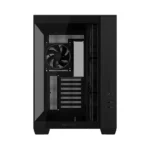 ⁦ASUS A32 PLUS ATX PC Case Dual-Chamber Chassis – Black, 4-Fans⁩ - الصورة ⁦7⁩