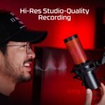 ⁦HyperX QuadCast 2 – USB Microphone (Black)⁩ - الصورة ⁦8⁩