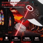 ماوس ألعاب ATTACK SHARK V3PRO فائق الخفة مع قاعدة شحن ونظام Tri-Mode ودقة تصل إلى 25,000 DPI - أبيض - Image 3