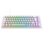⁦Cherry XTRFY K5 COMPACT RGB 65% Mechanical Gaming Keyboard – White⁩ - الصورة ⁦2⁩