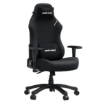 ⁦AndaSeat Luna Series – Fabric Linen Gaming Chair – Black⁩ - الصورة ⁦2⁩