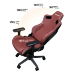 AndaSeat Kaiser Frontier Series (XL) Gaming Chair  – Maroon - Image 4