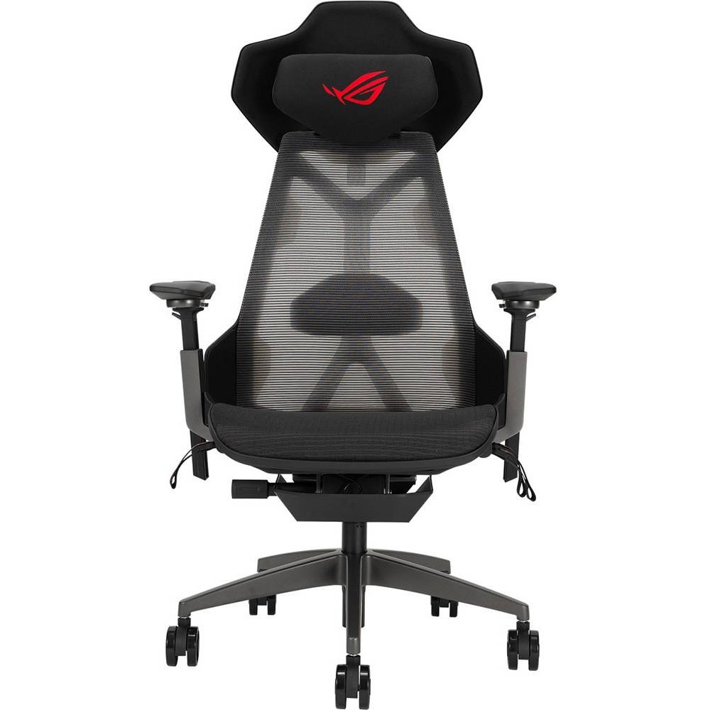 woo-sync-1791375825264-b71937 ASUS SL400 ROG Destrier Ergo Gaming Chair – Futuristic Cyborg Aesthetic - الصورة 1