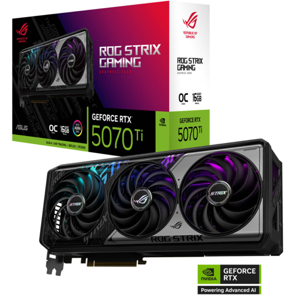 ASUS 16GB ROG Strix GeForce RTX 5070 Ti OC Edition VGA Graphic Card