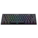⁦Redragon K632 HORUS Mini 60% Wired RGB Mechanical Gaming Keyboard, Red Switch, Black⁩ - الصورة ⁦3⁩