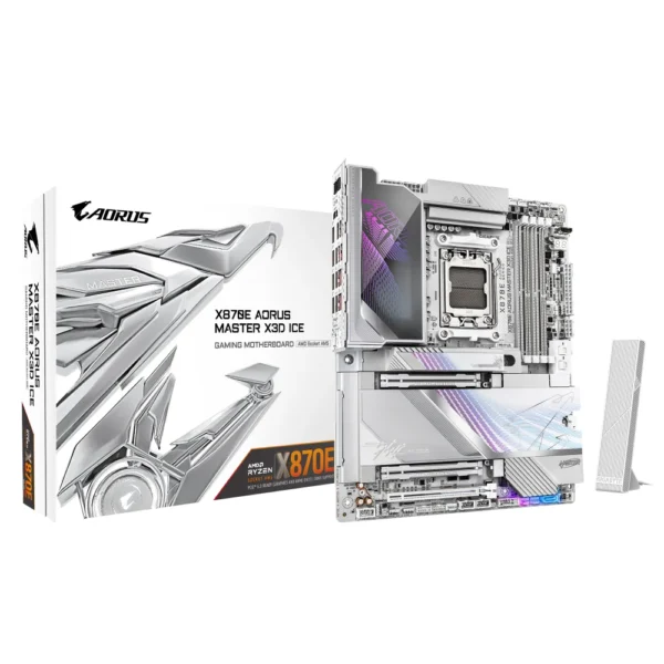 Gigabyte X870E AORUS MASTER X3D ICE ATX Motherboard