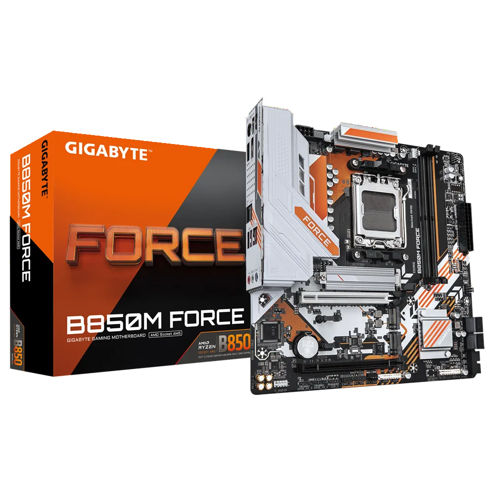 woo-sync-1791376994323-fd331f Gigabyte B850M Force Micro ATX Motherboard - الصورة 1