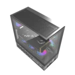 darkFlash DS950V ATX PC Case with Display Screen, 6-Fans, Black - Image 3