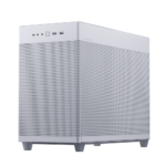 ⁦ASUS Prime AP201 Tempered Glass Micro ATX Case – White⁩ - الصورة ⁦2⁩