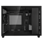 ⁦ASUS Prime AP201 Tempered Glass Micro ATX Case – Black⁩ - الصورة ⁦3⁩