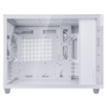 ⁦ASUS Prime AP201 Tempered Glass Micro ATX Case – White⁩ - الصورة ⁦5⁩
