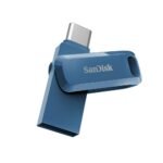 SanDisk 256GB Ultra Dual Drive Go USB-C Flash Memory, 400MB/s (Navy Blue)