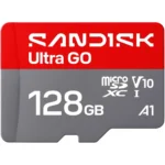 SanDisk 128GB Ultra Go microSD Memory Card – 190MB/s