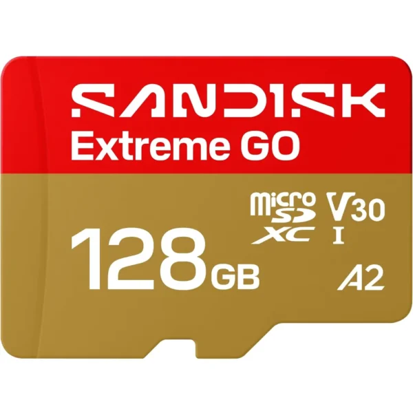 SanDisk 128GB Extreme Go microSD Memory Card – 240MB/s