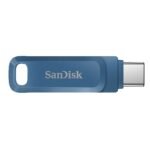 ⁦SanDisk 256GB Ultra Dual Drive Go USB-C Flash Memory, 400MB/s (Navy Blue)⁩ - الصورة ⁦3⁩