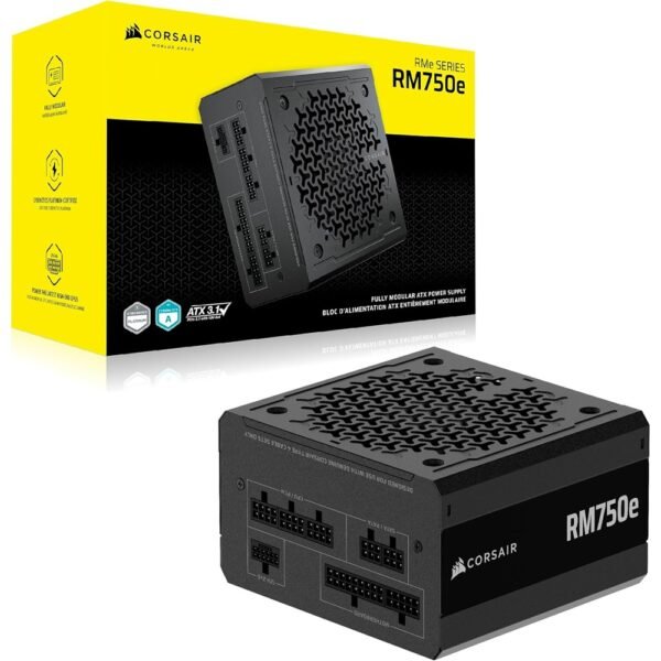 Corsair 750W PSU RM750e Fully Modular Low-Noise ATX Power Supply