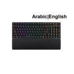 ASUS X902 ROG Strix Scope II 96 RX Wireless Gaming Keyboard, ROG RX Blue Switch, Black, Arabic/English