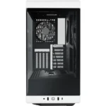 ⁦HYTE Y40 S-Tier Aesthetic ATX Mid Tower PC Case, Black/White (2-Fans)⁩ - الصورة ⁦5⁩